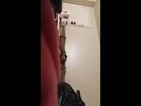 Mom Son Blowjob on couch